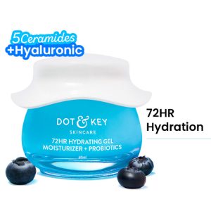 Dot & Key 72HR Hydrating Gel Moisturizer with Probiotics & Japanese Rice Water