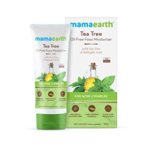 Mamaearth Tea Tree Oil-Free Face Moisturizer with Salicylic Acid