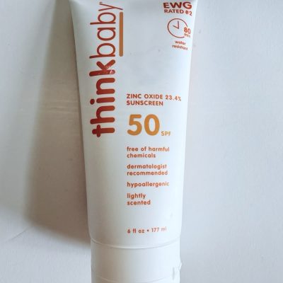Thinkbaby Zinc Oxide 23.4% Sunscreen SPF 50 177ml