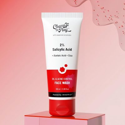 Chemist at Play 2% Salicylic Acid + Azelaic Acid + Cica Oil & Acne Control Face Wash 100ml