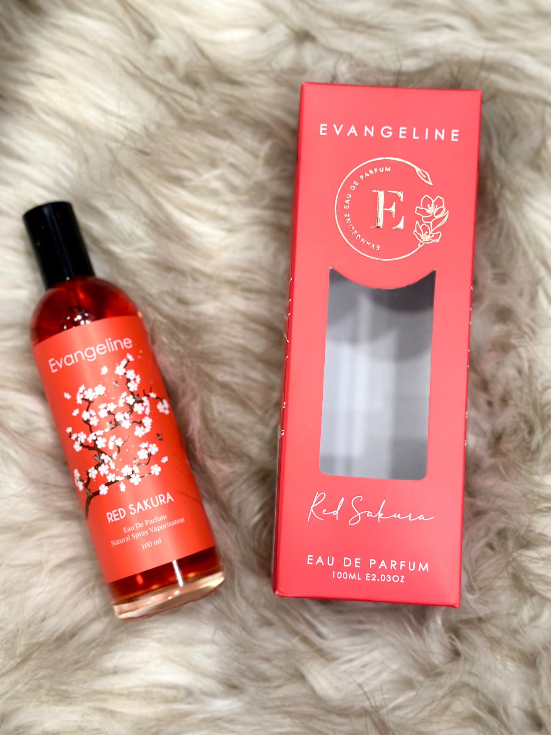 Evangeline Red Sakura Eau De Parfum 100ml - Image 2