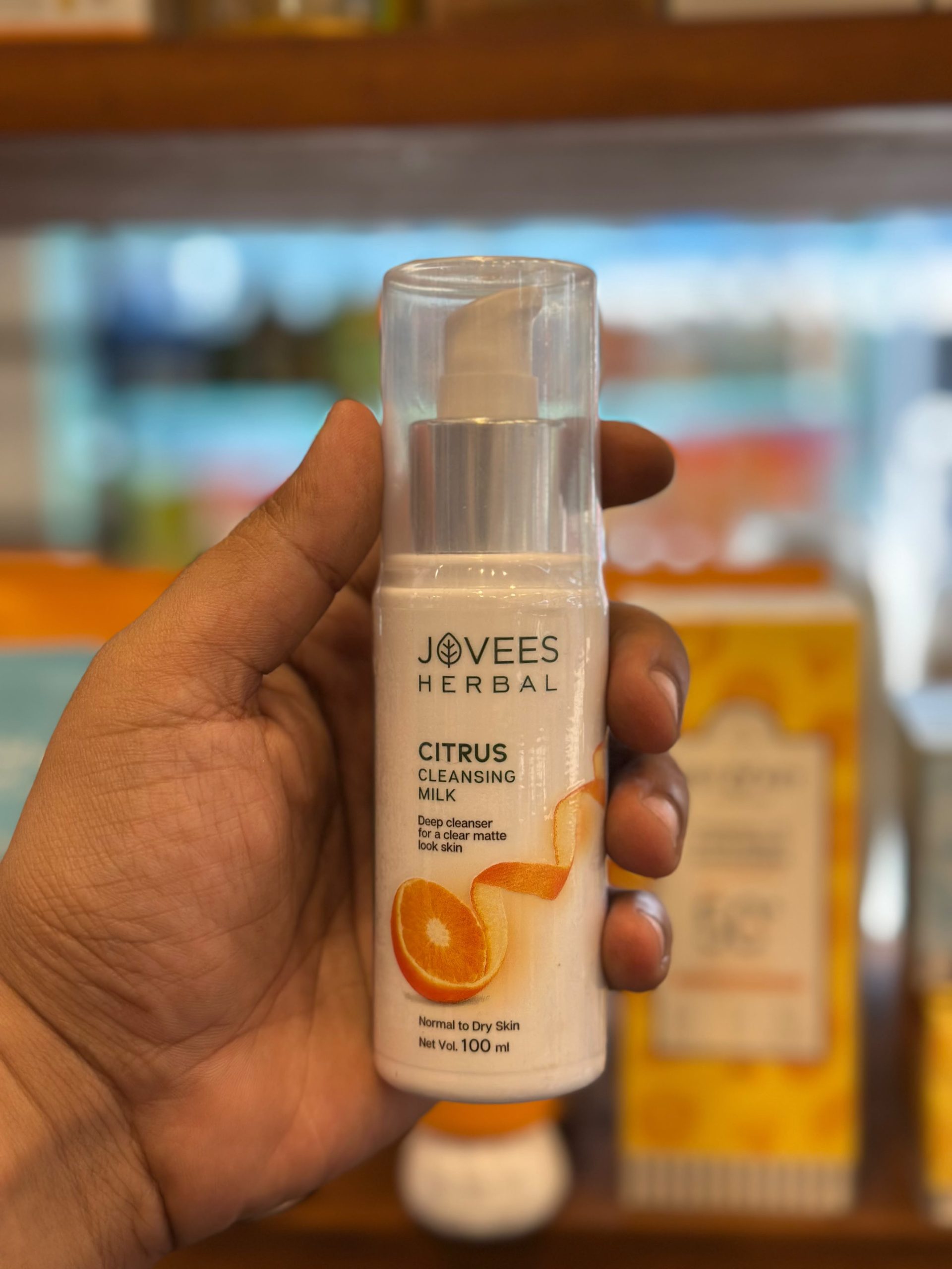 Jovees Herbal Citrus Cleansing Milk 100ml