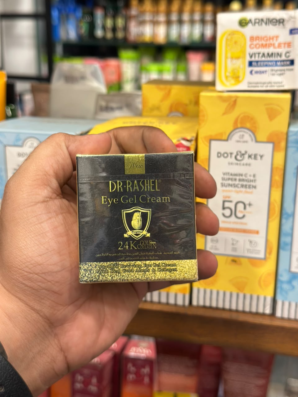 Dr Rashel 24K Gold Collagen Eye Gel Cream