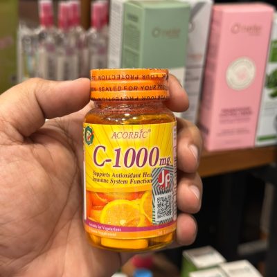 Acorbic C-1000mg Vitamin C Supplement (30 Tablets)