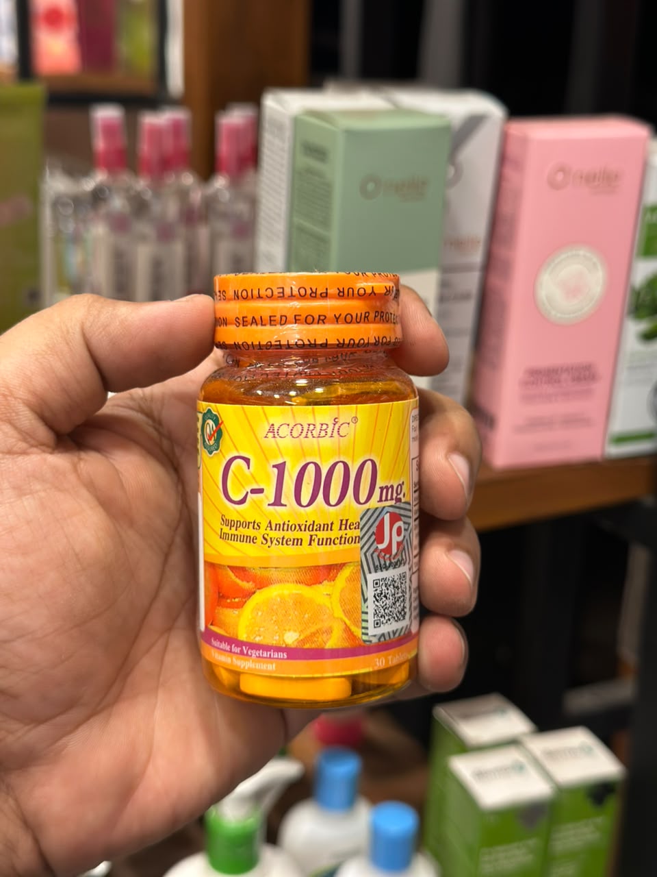 Acorbic C-1000mg Vitamin C Supplement (30 Tablets)