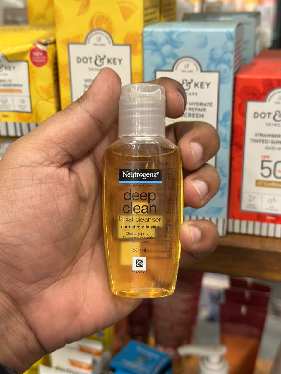 Neutrogena Deep Clean Facial Cleanser Normal to Oily Skin