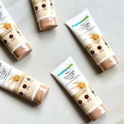 Mamaearth Rice Dewy Bright Face Wash with Rice Water & Niacinamide